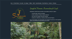 Desktop Screenshot of lyrebirdspringbrook.com