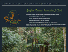 Tablet Screenshot of lyrebirdspringbrook.com